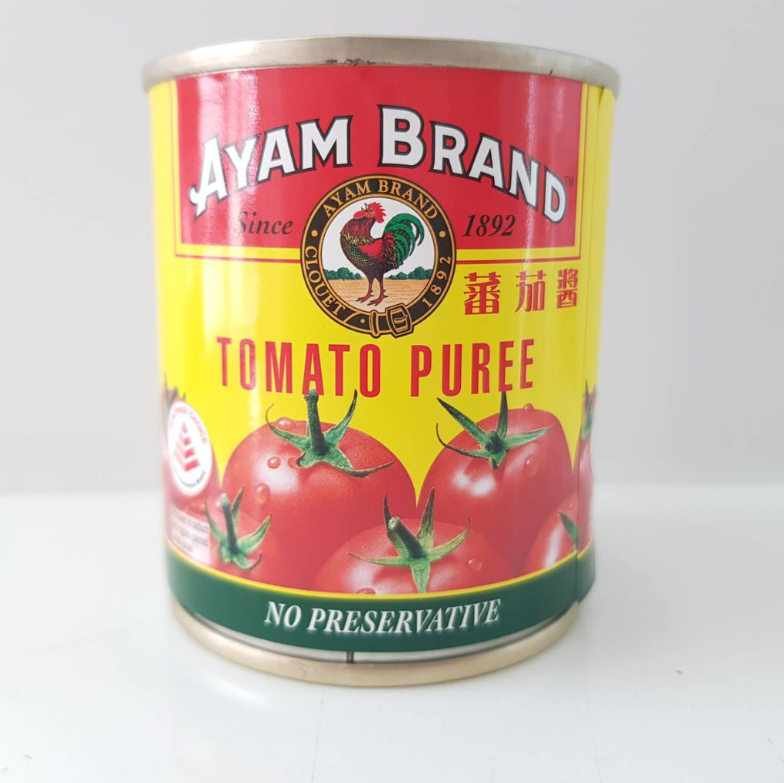 [Keto] อะยัม มะเขือเทศเข้มข้น Tomato Puree ขนาด 220 กรัม KinD Keto