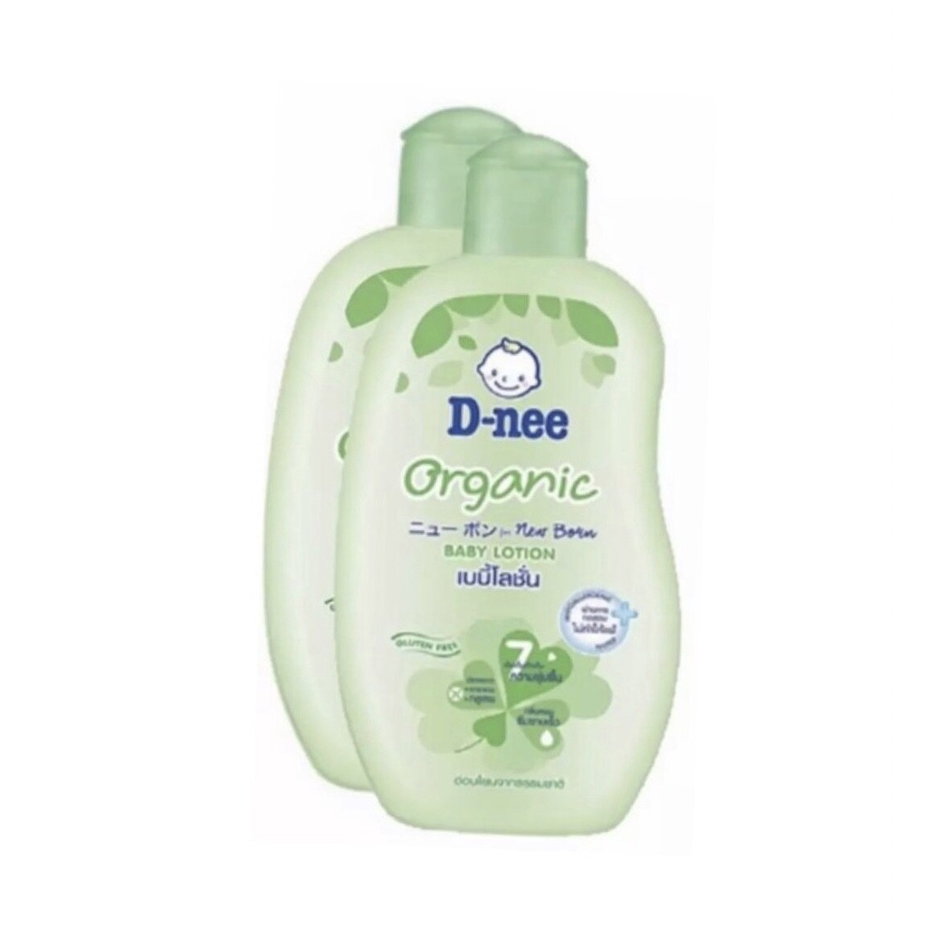D-NEE ดีนี่ เบบี้โลชั่นและแป้งเด็กเนื้อโลชั่น ขนาด180/200/400ml.
