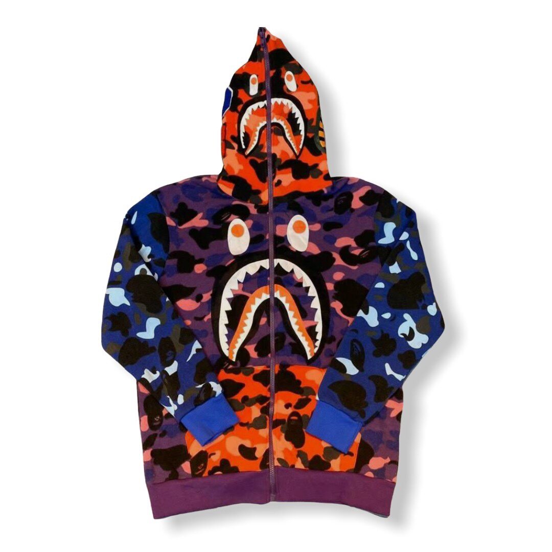 Bape shark hoodie เสื้อฮู้ด เบ็บ ? เสื้อกันหนาว เบ็บช๊าค มี29ลายให้เลือก ลายคราสสิค