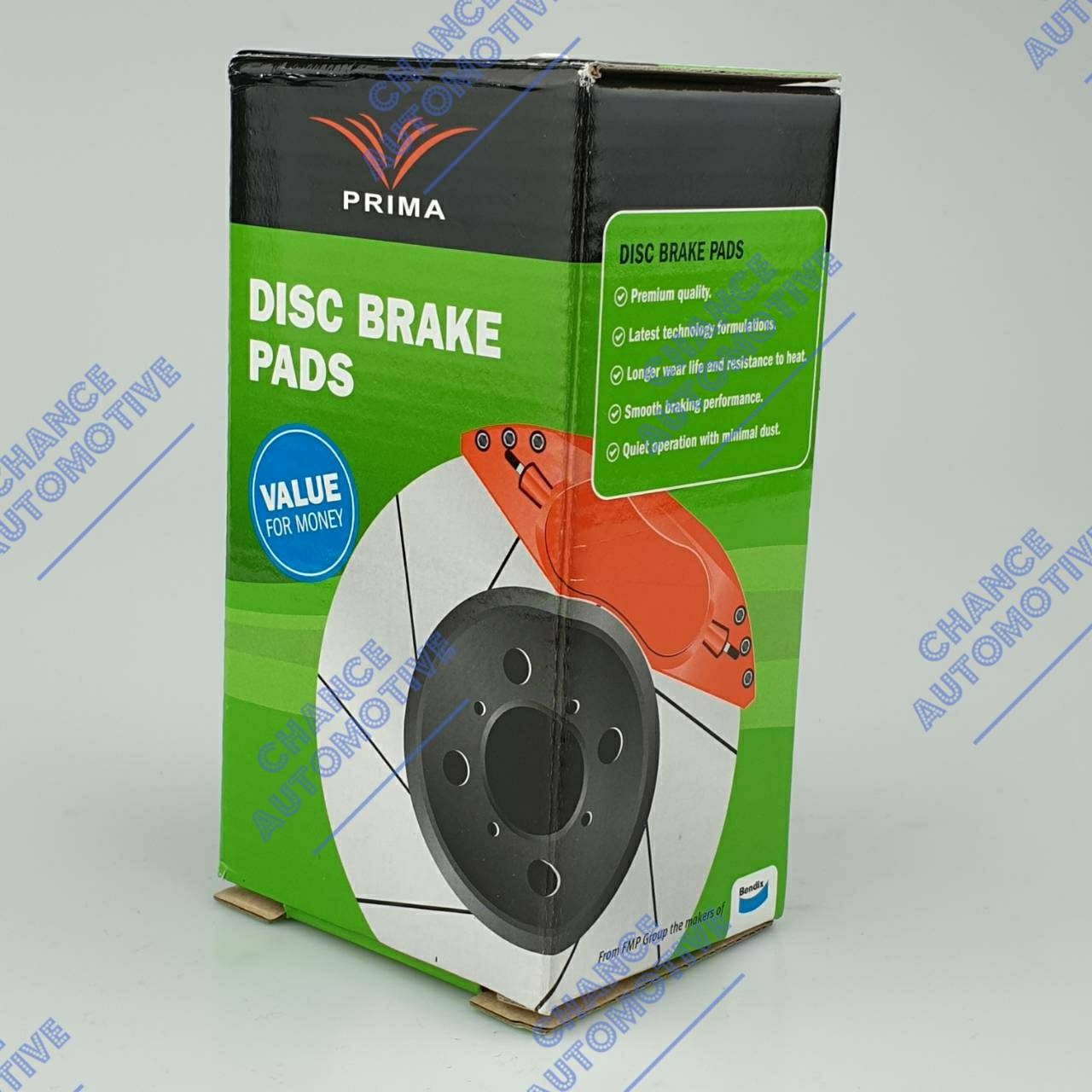 ผ้าเบรค PRIMA BENDIX ผ้าเบรค (ล้อหน้า) HONDA CITY 1.5E-VTEC (GM2) (2008-13) ราคา 442 บาท*ส่งฟรี