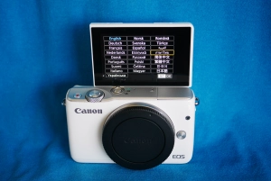 สินค้า Canon EOS M10 Mirrorless Wi-Fi NFC Camera White Body, ตัวกล้อง M 10