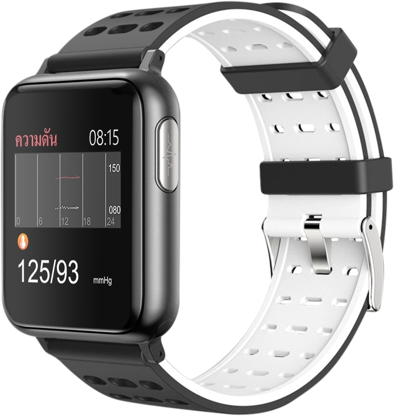 [Xfit Official] นาฬิกาเพื่อสุขภาพ Xfit Mate วัดความดัน-ชีพจร-คลื่นไฟฟ้าหัวใจ (ECG) รับประกันศูนย์ 1 ปี