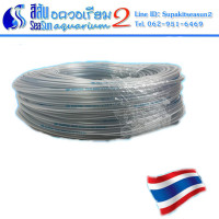 Thaipipe: ท่อน้ำไทย สายยางพีวีซี 4x6มม ยาว100ม. หนา1มม  PVC Hose oxygen hose