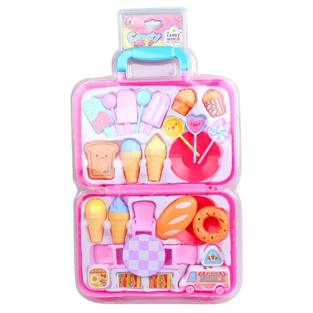 Telecorsa  ร้านขายไอติม แบบกระเป๋าหิ้ว กระเป๋าไอติม (คละสี) รุ่น  Ice-cream-bag-portable-00A-Toy