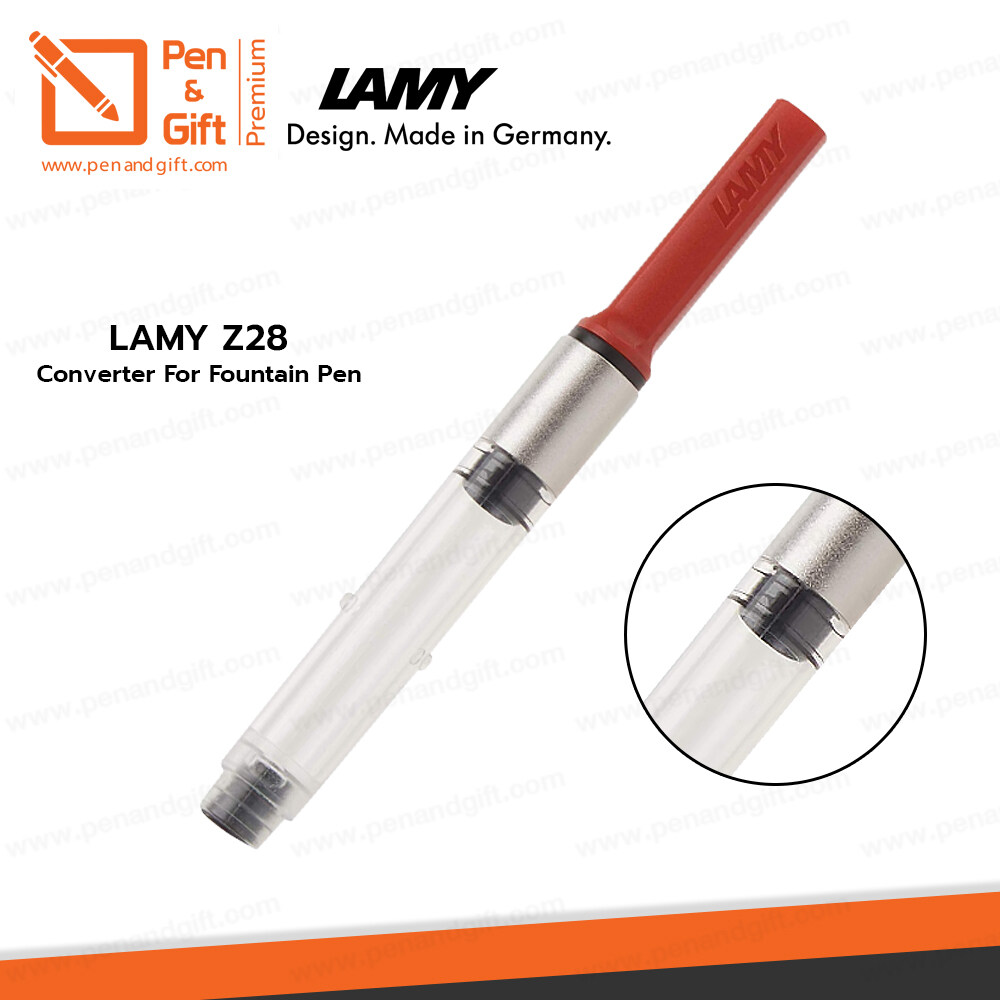 LAMY หลอดสูบหมึกลามี่ รุ่น Z28 สำหรับปากกาหมึกซึมลามี่ ของแท้ 100 % - LAMY Z28 Converter For Fountain Pen [ปากกาสลักชื่อ ของขวัญ Pen&Gift Premium]