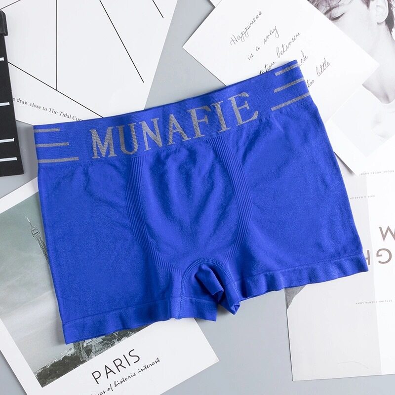 001 # กางเกงในชาย MUNAFIE กางเกงในกางเกงบ็อกเซอร์ [กทมพร้อมส่ง]