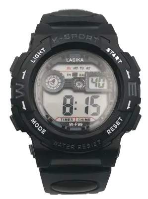นาฬิกาเด็กนาฬิกาเด็กกีฬานาฬิกาแบรนด์ชั้นนำคู่ Chrono EL Light กันน้ำนาฬิกาข้อมือชาย W-F99