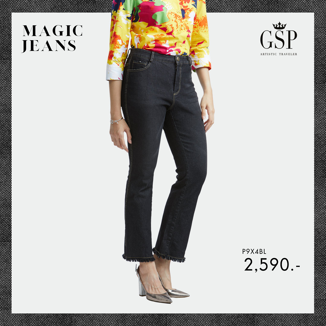 กางเกงยีนส์ กางเกงผู้หญิง GSP ANKEL LENGTH MAGIC COLOR JEANS (P9X4BL) ราคา 2,590 บาท*ส่งฟรี