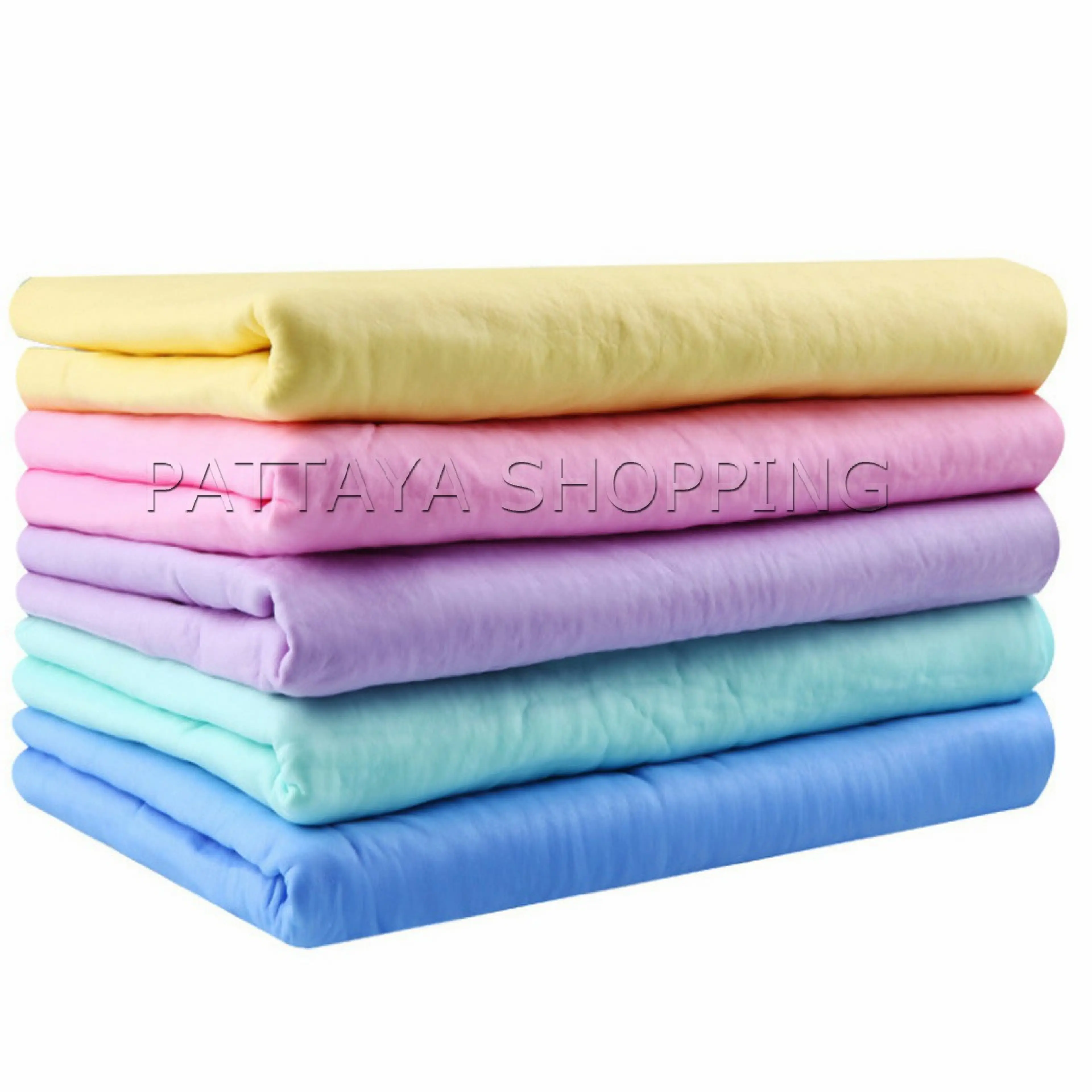 Pattaya ผ้าชามัวร์ ผ้าเช็ดรถ ผ้าอเนกประสงค์ดูดซับน้ำได้ดี ผ้าเช็ดฝุ่น Multipurpose towel