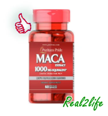 Puritan's Pride Maca 1000 mg 60 Capsules