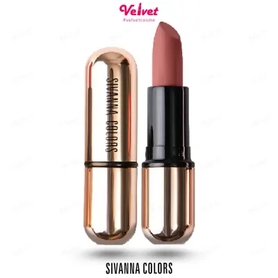 Sivanna Matte stay lipstick kiss me HF688 (velvetcosme)