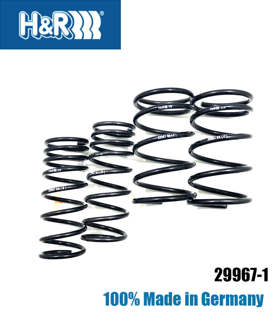 H&R สปริงโหลด (lowering spring) ฮุนได HYUNDAI Sonata type Y3 ปี 1993 โหลดลง 30-40 mm.