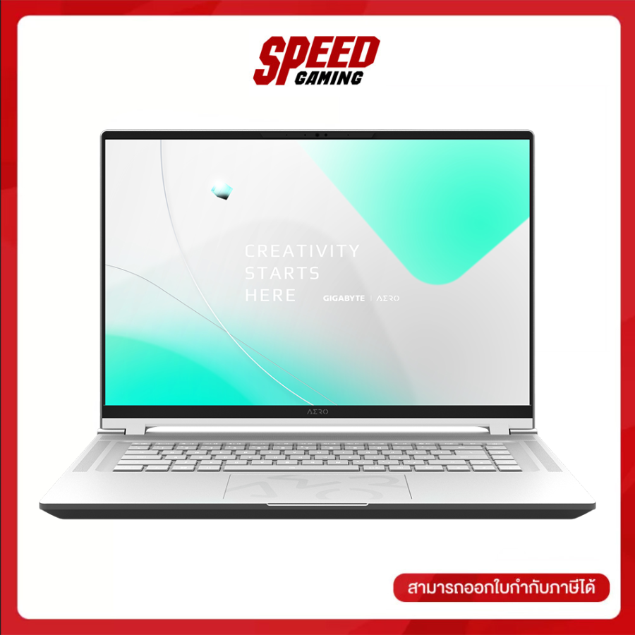 GIGABYTE AERO 16 OLED BKF-73TH994SH i7-13700H/RTX 4060 (Twilight Silver) By Speed Gaming ราคา 76,700 บาท*ส่งฟรี