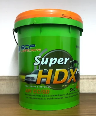 น้ำมันเครื่อง บางจาก Super HDXเบอร์ 40 ขนาด 18ลิตร