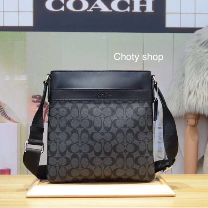 COACH MEN CROSSBODY BLACK