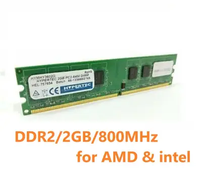 RAM 2GB DDR2 800MHz PC2-6400 for pc ram คละแบรนด์