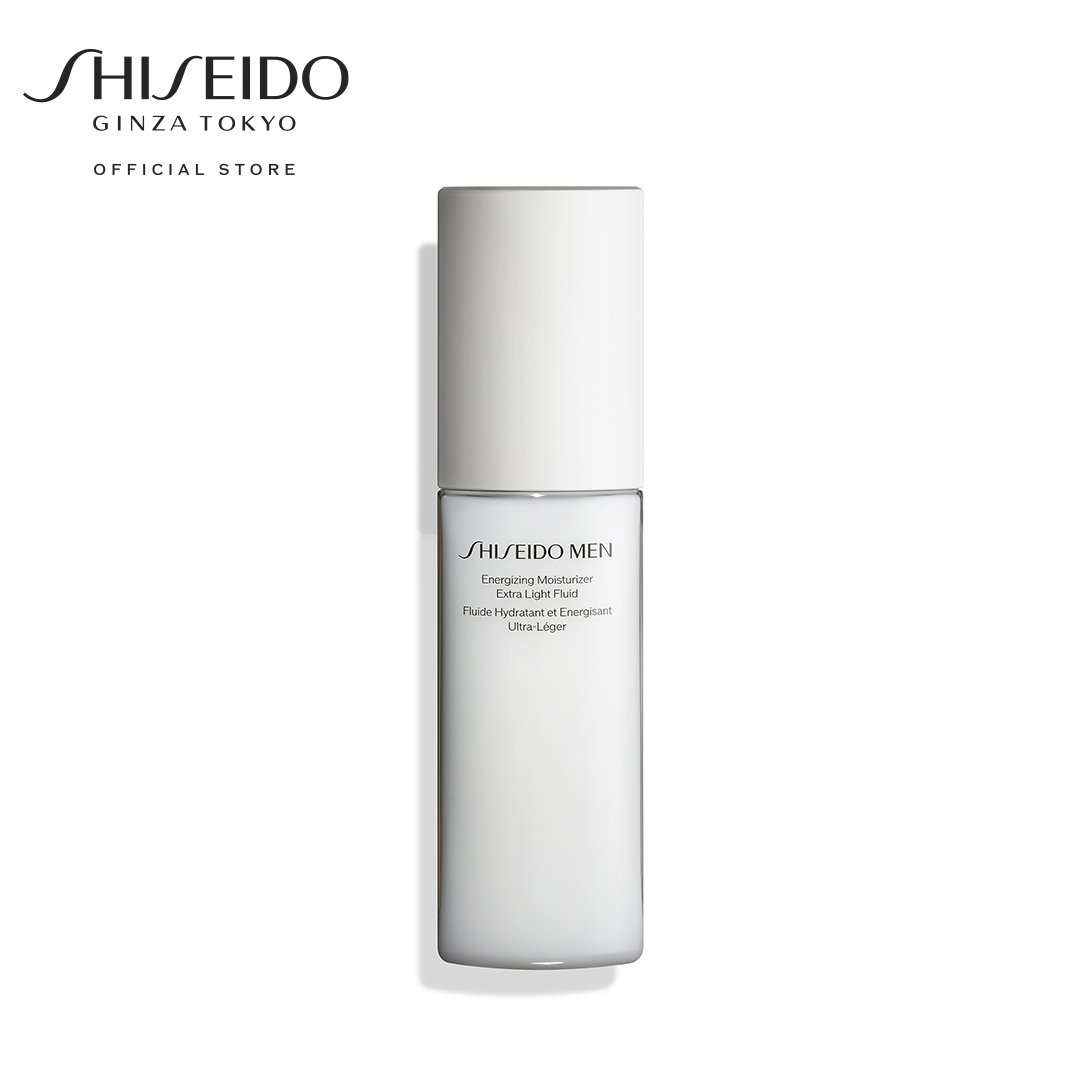 Shiseido Men Energizing Moisturizer Extra Light Fluid 100ml [ผลิตภัณฑ์สำหรับผู้ชายโดยเฉพาะ]