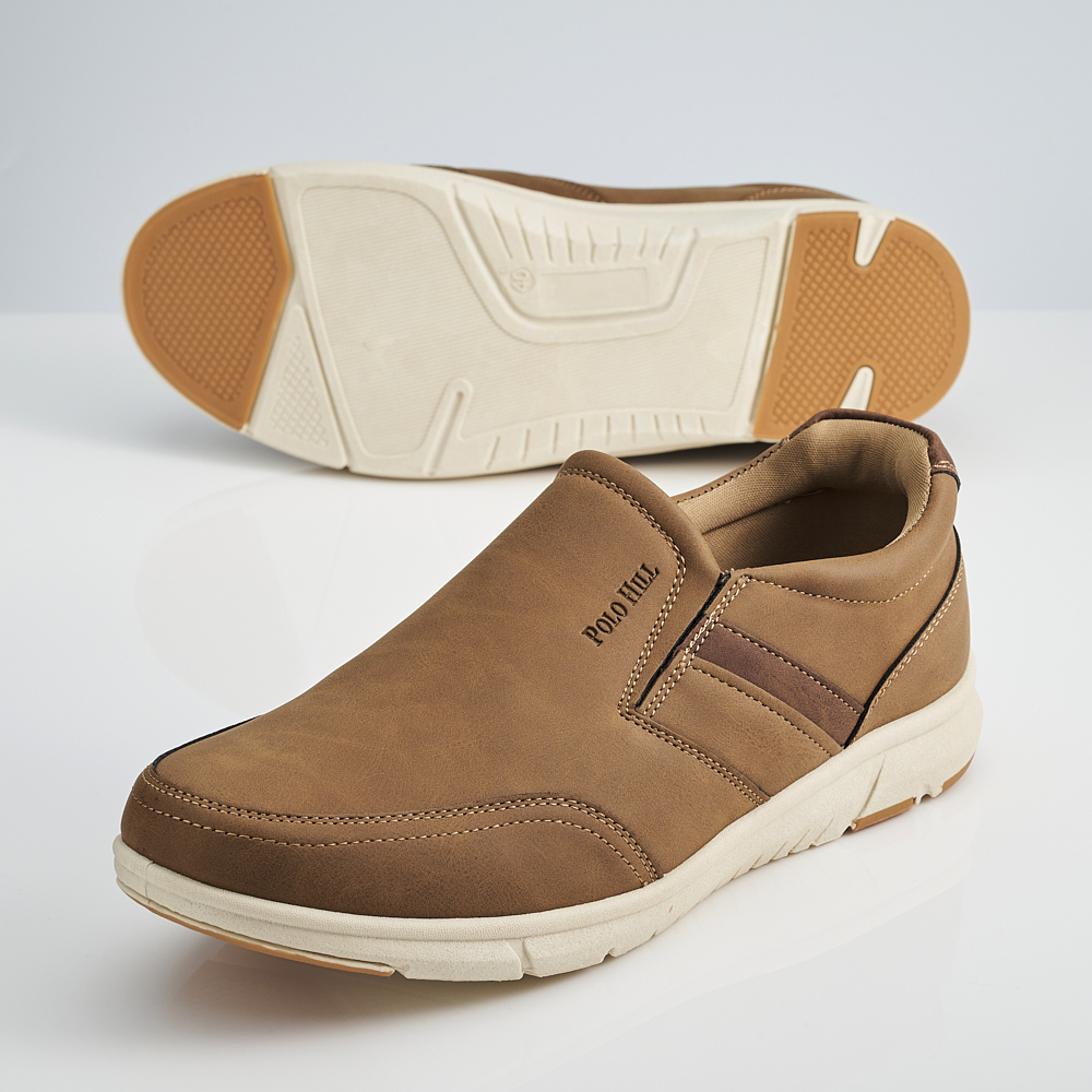 POLO HILL Men Slip On Comfort Shoes PMSL-MS4084 ราคา 1,299 บาท*ส่งฟรี
