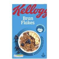 Kelloggs Bran Flakes Breakfast Cereal (UK Imported) เคลล็อกส์ บราน เฟล็ก แผ่นข้าวโพดอบกรอบ 750g.