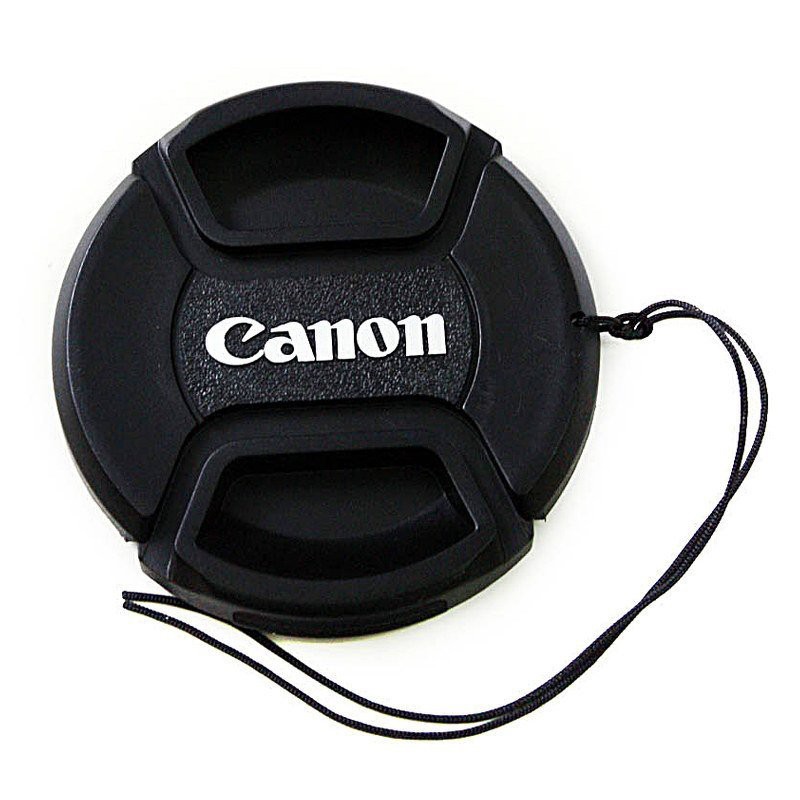 โปรโมชั่น Lens Cap ฝาปิดหน้าเลนส์ แคนอน ขนาด 49 52 55 58 62 67 72 77 mm. ฝาปิดหน้าเลนส์ ฝาปิดเลนส์ ฝาปิดกล้อง