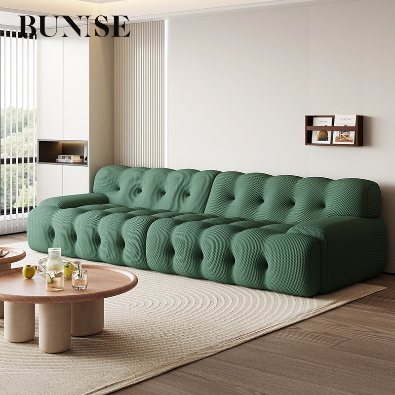 Bunise creative luxury sofa model N101 soft seat sofa with innovative use of 3D woven fabric into a luxury and modal sofa. ราคา 36,300 บาท*ส่งฟรี