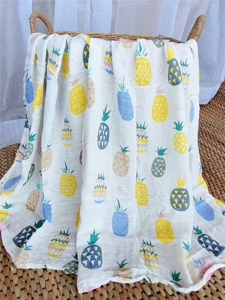 ผ้าอ้อม เด็กแรกเกิด Baby ขนาด 110*110 cm (+-5cm) ผ้าอ้อมสาลู 2 ชั้น ผ้าอ้อมmuslin เหมาะสำหรับลูกน้อย