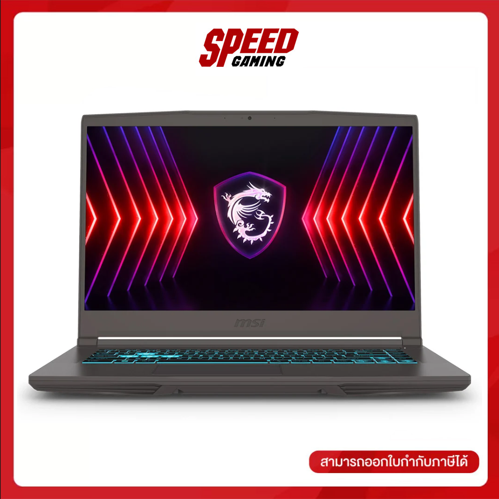 การ์ดจอ การ์ดแสดงผลกราฟิก MSI THIN15 NOTEBOOK (โน๊ตบุ๊ค) B13UCX-1610TH i5-13420H RTX 2050 15.6" FHD 144Hz (Cosmos Gray) By Speed Gaming
