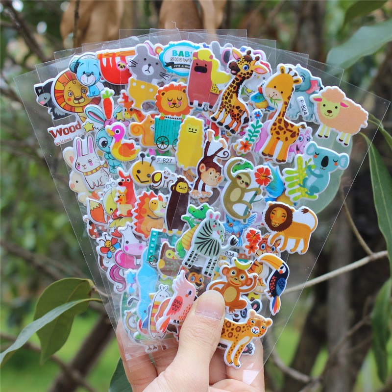 สติ๊กเกอร์แบบนูน สติ๊กเกอร์3D sticker