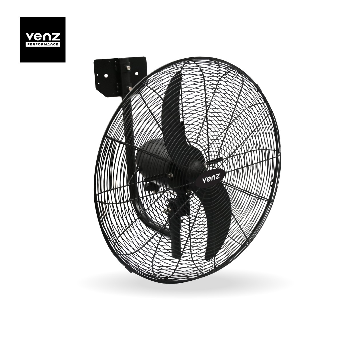 Venz เวนซ์ พัดลมอุตสาหกรรมติดผนัง ใบดำ ราคา 3,114 บาท*ส่งฟรี