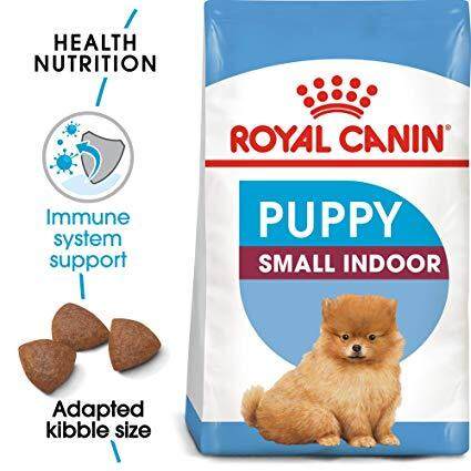 Royal Canin Indoor Small Puppy size#3kg (1 ถุง) อาหารสำหรับลูกสุนัขพันธุ์เล็กเลี้ยงในบ้าน 2-10 เดือน