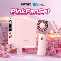 Remax Power Bank รุ่น W1501 ความจุ 15000 mAh - แบตสำรอง ชาร์จไว มีสายชาร์จและปลั๊กในตัว พาวเวอร์แบงค์