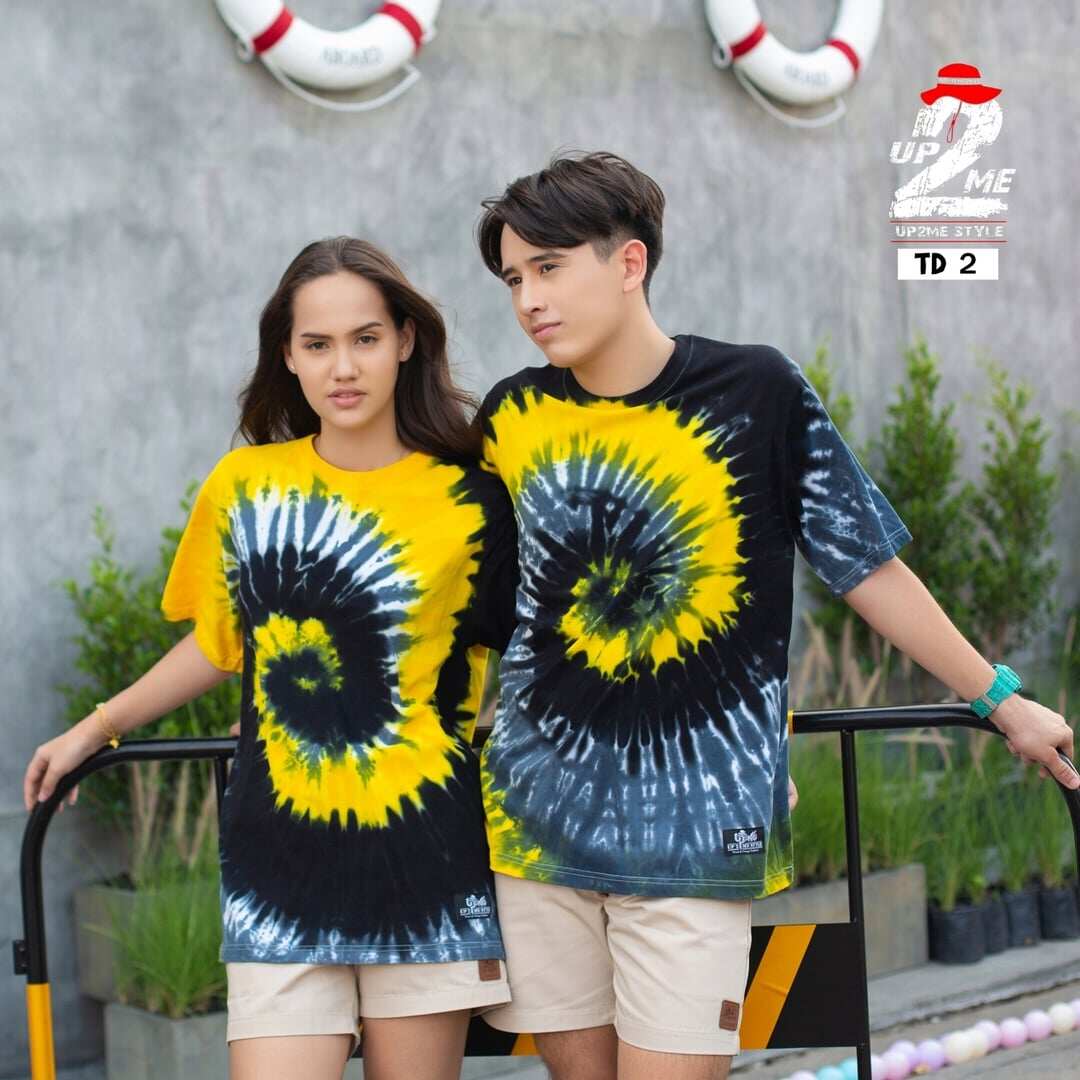 เสื้อมัดย้อม ฟรีไซส์ S-3XL ผ้าคอตตอน supersoft 100% มัดย้อมสีสด ใส่ได้ทั้งชายหญิง ราคา/1ตัว เสื้อมัดย้อมผญ เสื้อมัดย้อมผช เสื้อมัดย้อม2021