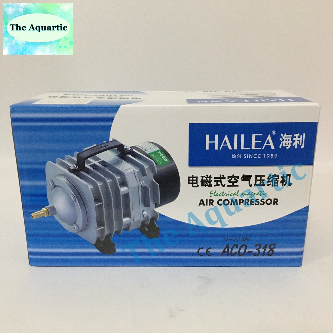 ปั๊มลม HAILEA ACO-318 กำลังปั้ม70ลิตร/ชม. กำลังไฟ45W | Ninekaow.com