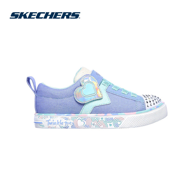 Skechers สเก็ตเชอร์ส รองเท้า เด็กผู้หญิง Sandals Twinkle Toes Shoes - 314032L-BLMN