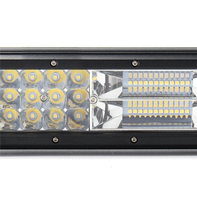 [High Quality] 360W 26 INCH. Tri-row LED Light Bar LED ไฟรถยนต์บาร์ยาว ไฟหน้ารถ ไฟรถส่องสว่าง 360 วัตต์ ขนาด 26 นิ้ว รุ่น SuperBright คุณภาพสูง มีประกันสินค้า เเสงขาว จำนวน 1 โคม