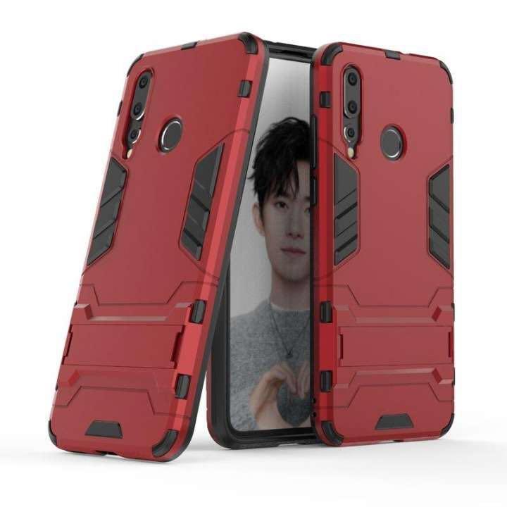 Huawei Nova4, iron Man Hard ARMOR Dual เคสกันกระแทกมือถือ Full หัวน็อตยางฝาหลัง Kickstand สำหรับ Huawei Nova 4