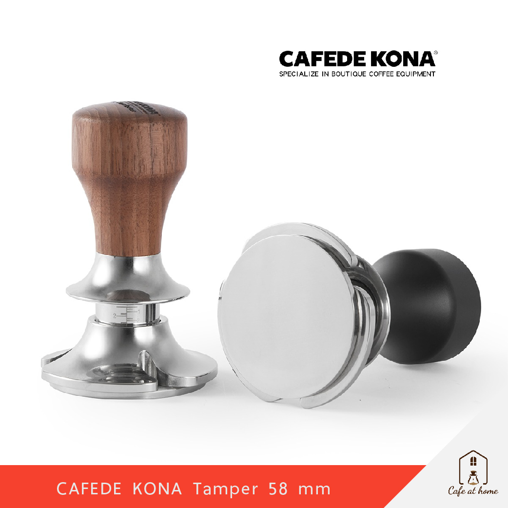 CAFEDE KONA Tamper สามารถตั้งความสูงของระดับการแทมป์ได้ ขนาด 58 mm ราคา 1,890 บาท*ส่งฟรี