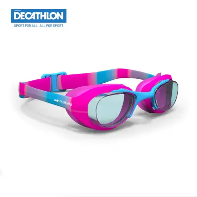 Nabaiji Swimming Goggle 100 XBASE Size S Dye Pink Blue