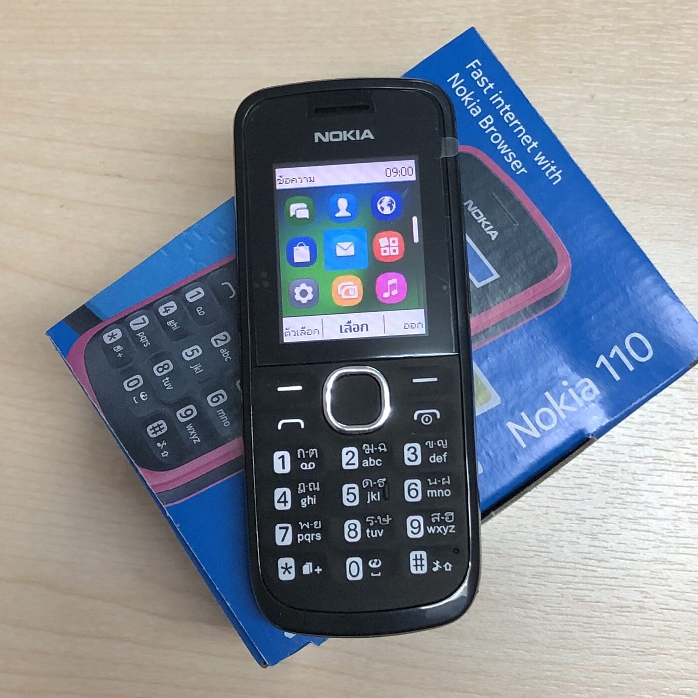 Nokia 110 (โนเกีย) ดูยูทูป ฟังเพลง ถ่ายรูป จอสี ภาษาไทย