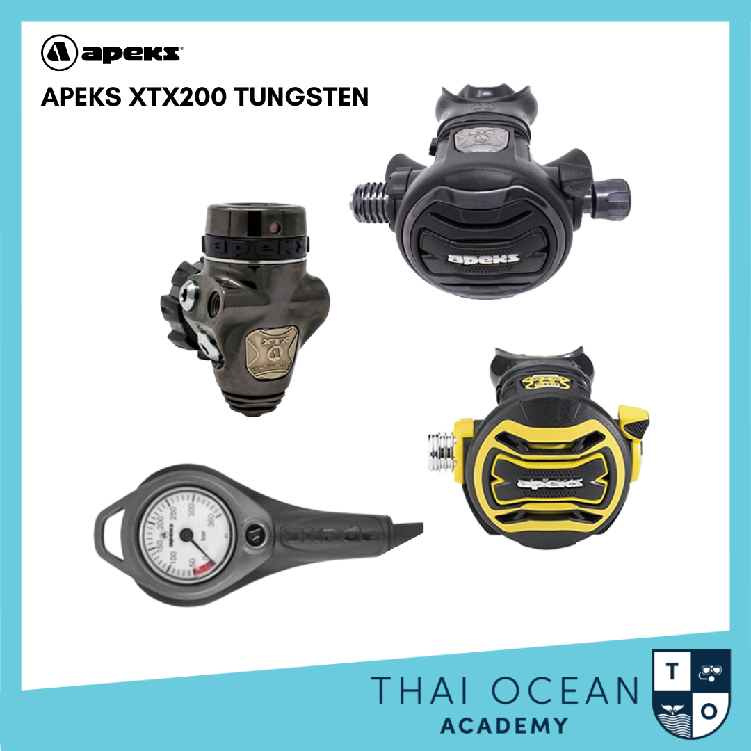 Apeks Regulator XTX200 Tungsten ราคา 53,800 บาท*ส่งฟรี