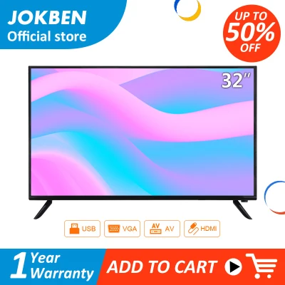 JOKBEN Thai LED TV ทีวี 32 นิ้ว ราคาพิเศษ Digital Television โทรทัศน์ HDMI+AV+USB+VGA
