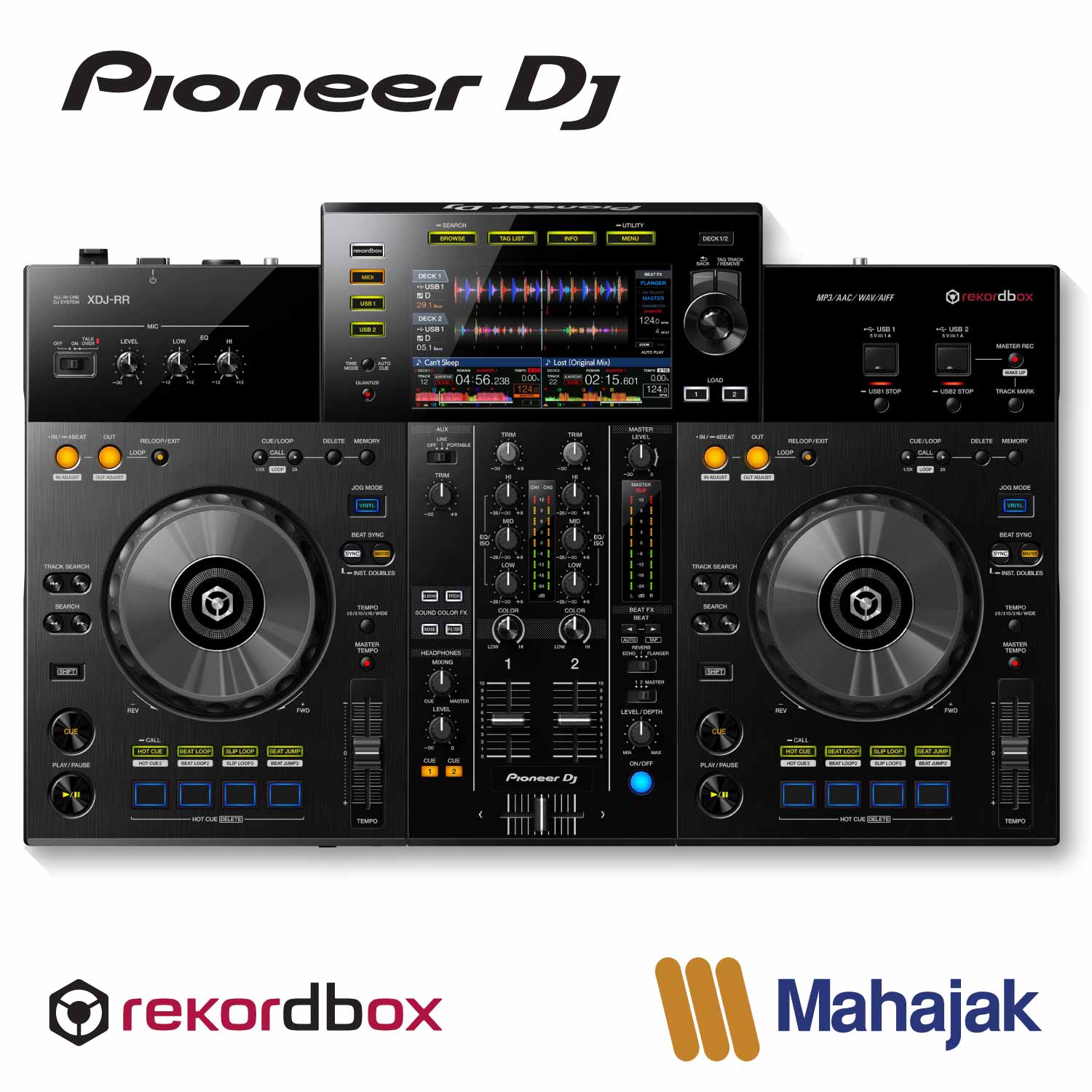 Pioneer DJ XDJ-RR | All-in-one DJ system for rekordbox
