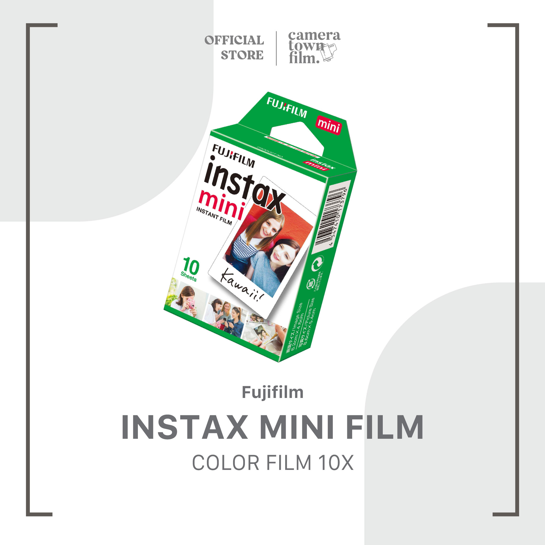 FUJIFILM INSTAX MINI COLOR FILM ราคา 309 บาท*ส่งฟรี
