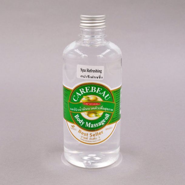 แคร์บิว บอดี้ มาสสาจ ออยส์ (น้ำมันนวดตัวเพื่อสุขภาพ) มีกลิ่นหอม Carebeau Body Massage Oil 450 มล.