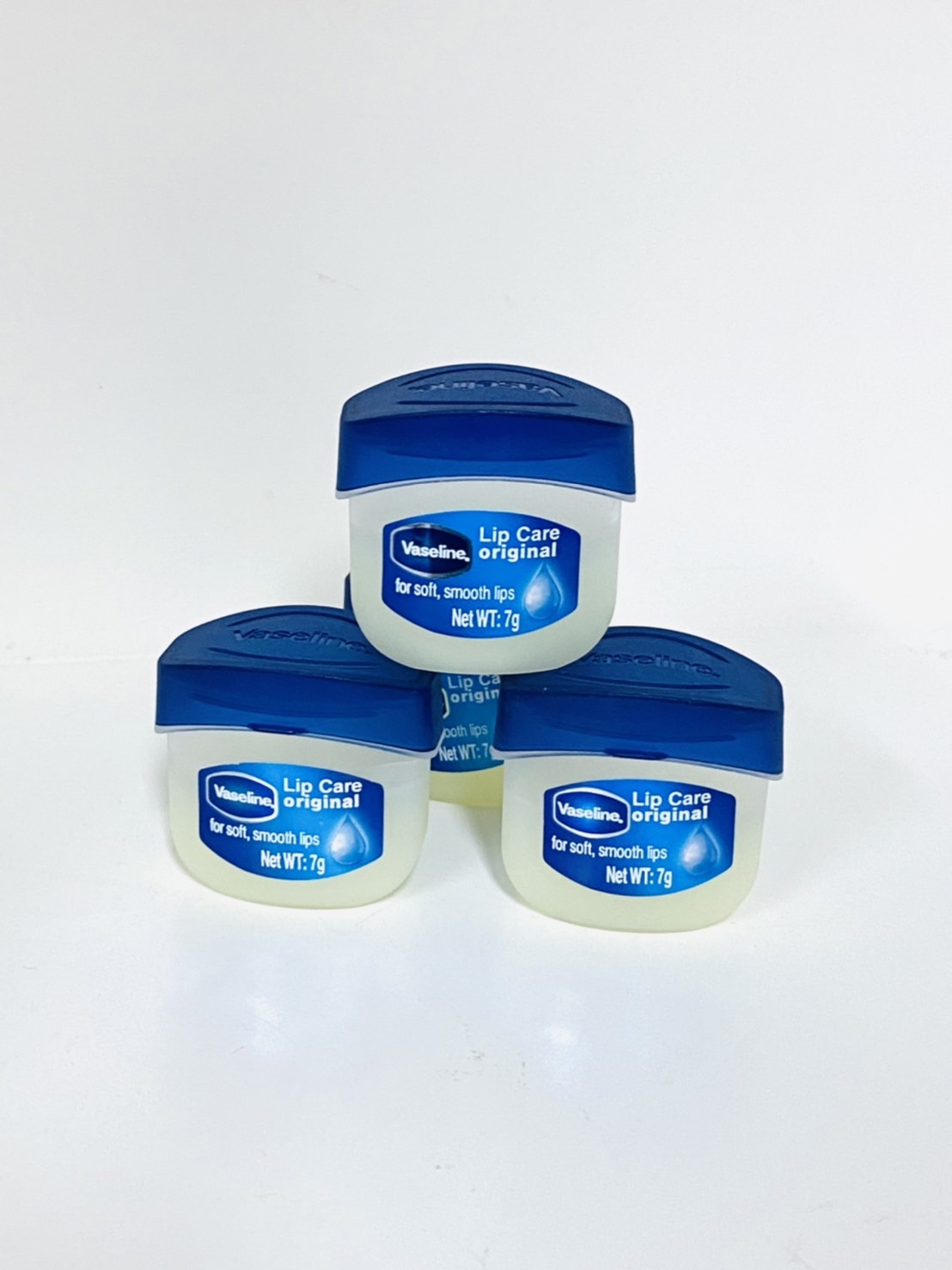 ลิป Vaseline Original Pure Skin Protecting Jelly ขนาด 7 กรัม ขนาดจิ๋ว ( ไม่มีแพ็คเก็จจิ้ง )