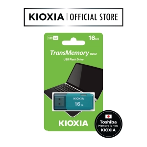 ภาพหน้าปกสินค้าKioxia USB 2.0 Flash Drive U202 16GB (แฟลชไดร์ฟ) ที่เกี่ยวข้อง