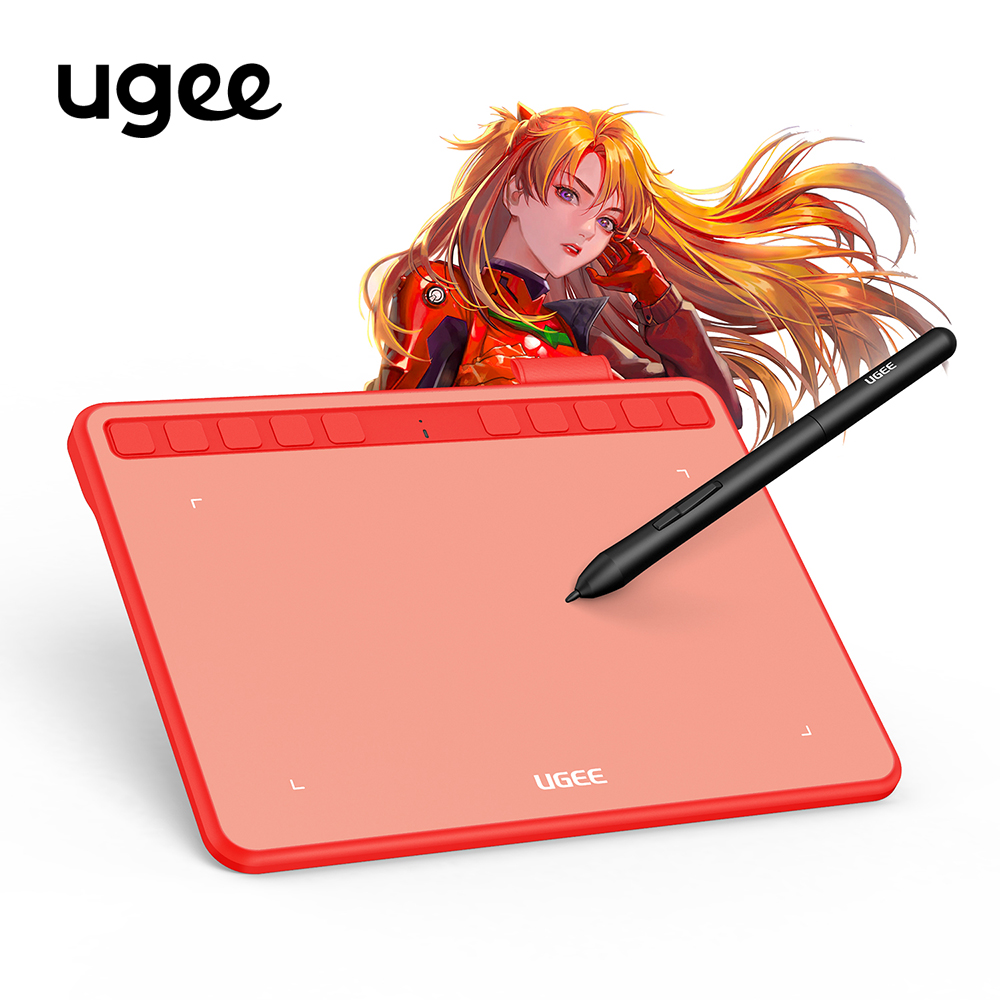 Ugee S640R Drawing Tablet Digital Graphics Pad 10 Express Keys Pen Tablet with Battery-Free Stylus Tilt Function 8192 Pressure Sensitivity for Beginner Support Windows Mac Linux Android ราคา 1,049 บาท*ส่งฟรี