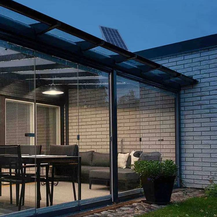 ใหม่ สว่างมาก 1200W โคมไฟไฮเบย์โซล่าเซลล์ สไตล์วินเทจ ติดเพดาน เเสงขาว Highbay Solar