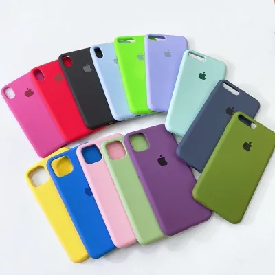 เคสกำมะหยี่ โชว์โลโก้ iphone 6g/6s/iphone 6gplus/6s plus/iphone 7plus/8 plus/iphone SE (2020)