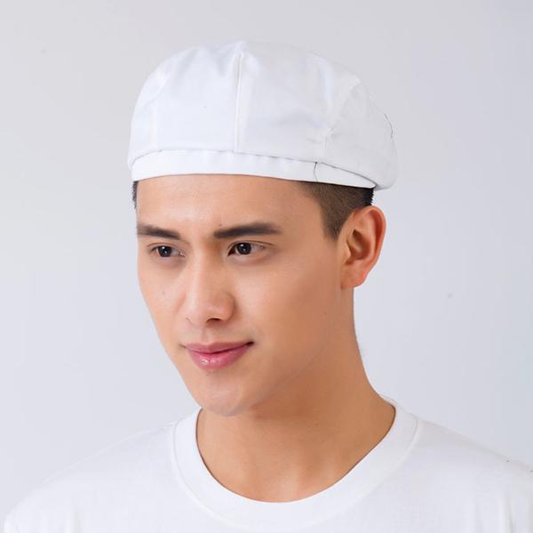 หมวกพนักงานเสริฟ ทรง Flatcap หมวกคลุมผม มีหลายสี # 1356